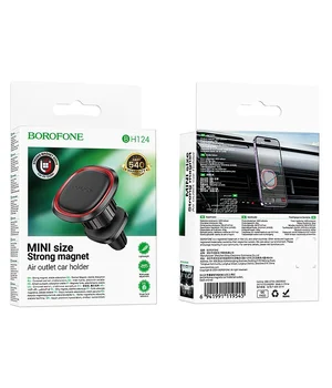 Автоутримувач Borofone BH124 Roman Black / Red