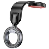 Автоутримувач Hoco H71 Totem Ring magnetic (center console) Black metal gray