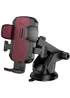 Автотримач Hoco H65 Gamble one-button (center console) Black / Red