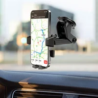 Автодержатель Hoco CA83 David one-button (center console) Black