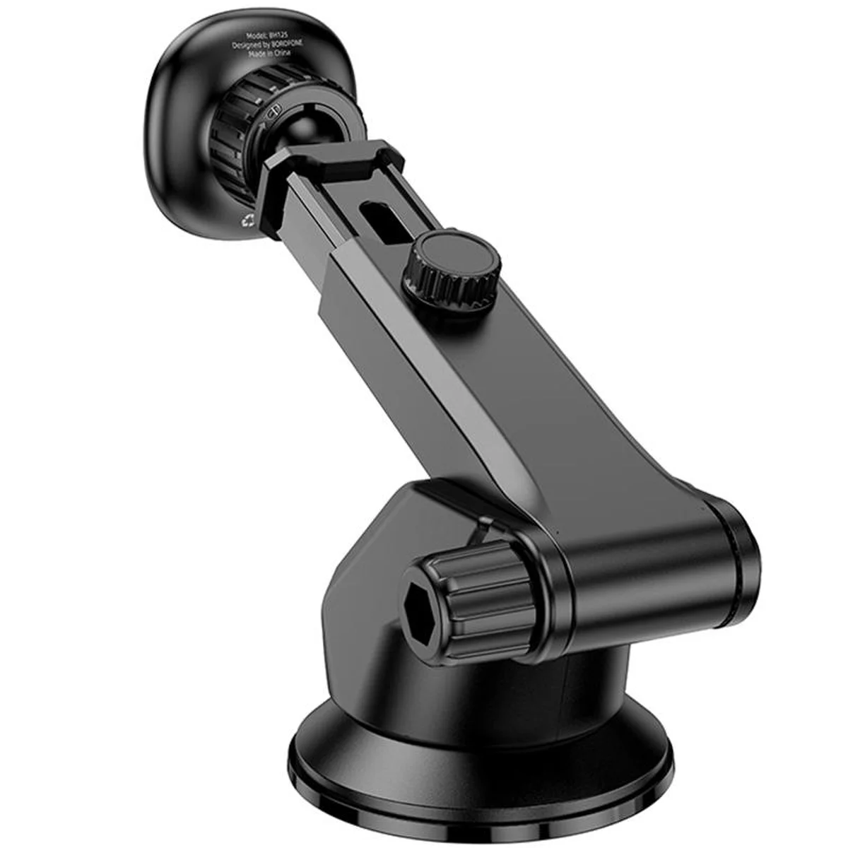 Автоутримувач Borofone BH125 Roman magnetic (center console) Black / Red