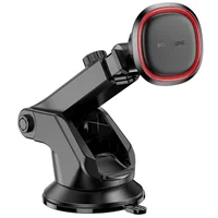 Автоутримувач Borofone BH125 Roman magnetic (center console) Black / Red