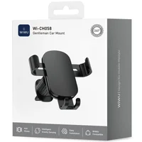 Автодержатель WIWU CH058 Gentleman (air outlet) Black