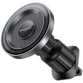 Автодержатель Borofone BH122 Profit ring magnetic (air outlet) Black / Metal gray