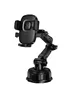 Автодержатель Hoco H89 Crown (center console) Black / Metal gray