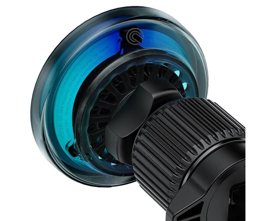 Автодержатель с БЗУ Acefast D61 Magnetic Wireless Charging 15W Gray