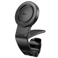 Автодержатель Hoco H60 Show ring magnetic (dashboard) Black