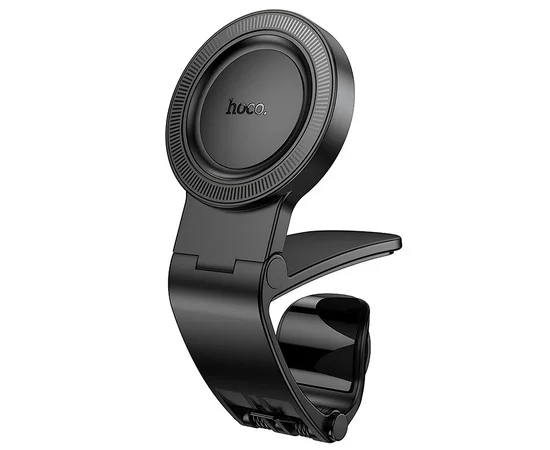 Автодержатель Hoco H60 Show ring magnetic (dashboard) Black