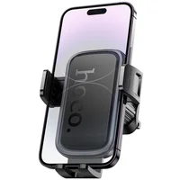 Автодержатель Hoco H78 Vista push-type (air outlet) Black / Metal gray