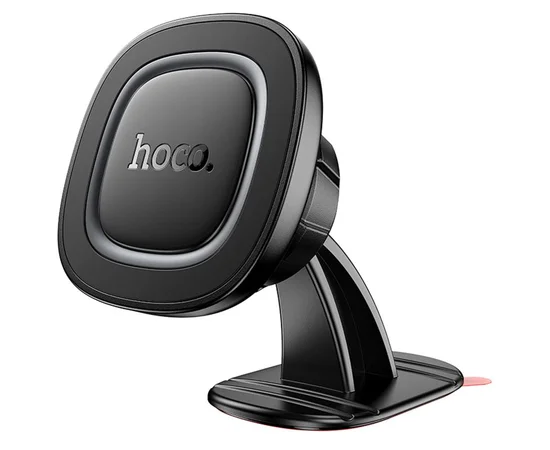 Автодержатель Hoco H73 Crown magnetic (center console) Black / Metal gray