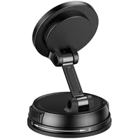 Автодержатель с БЗУ WIWU CH-326 Universal Vacuum Suction Magnetic 15W Black