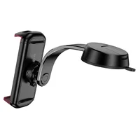 Автодержатель Hoco H68 Gamble tablet (center console) Black / Red