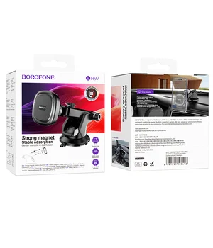 Автодержатель Borofone BH97 NT Ice Black / Gray