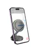 Автодержатель Hoco H61 Show folding ring magnetic (dashboard) Black / Metal gray