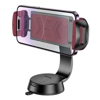 Автодержатель Hoco H68 Gamble tablet (center console) Black / Red