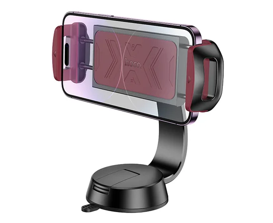 Автодержатель Hoco H68 Gamble tablet (center console) Black / Red