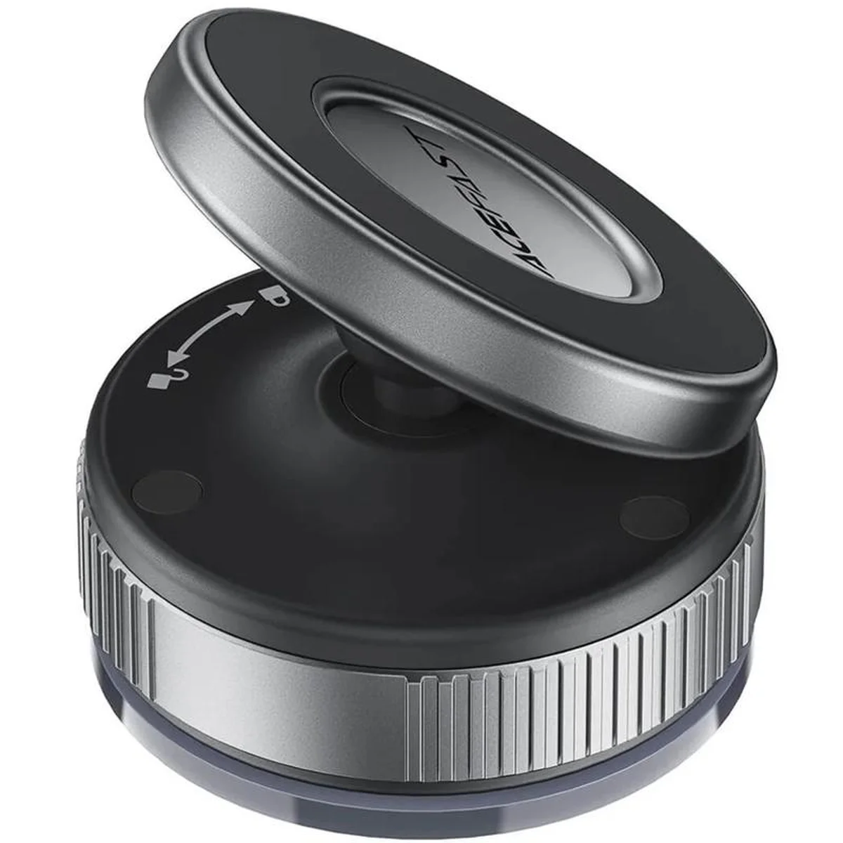 Автодержатель Acefast E27 Vacuum Suction Magnetic Gray