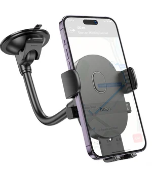 Автодержатель Hoco H20 Mighty one-button (windshield) Black