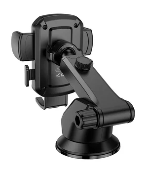 Автотримач Hoco H65 Gamble one-button (center console) Black