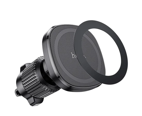 Автодержатель Hoco H34 Cheeatag magnetic ring (air outlet) Black