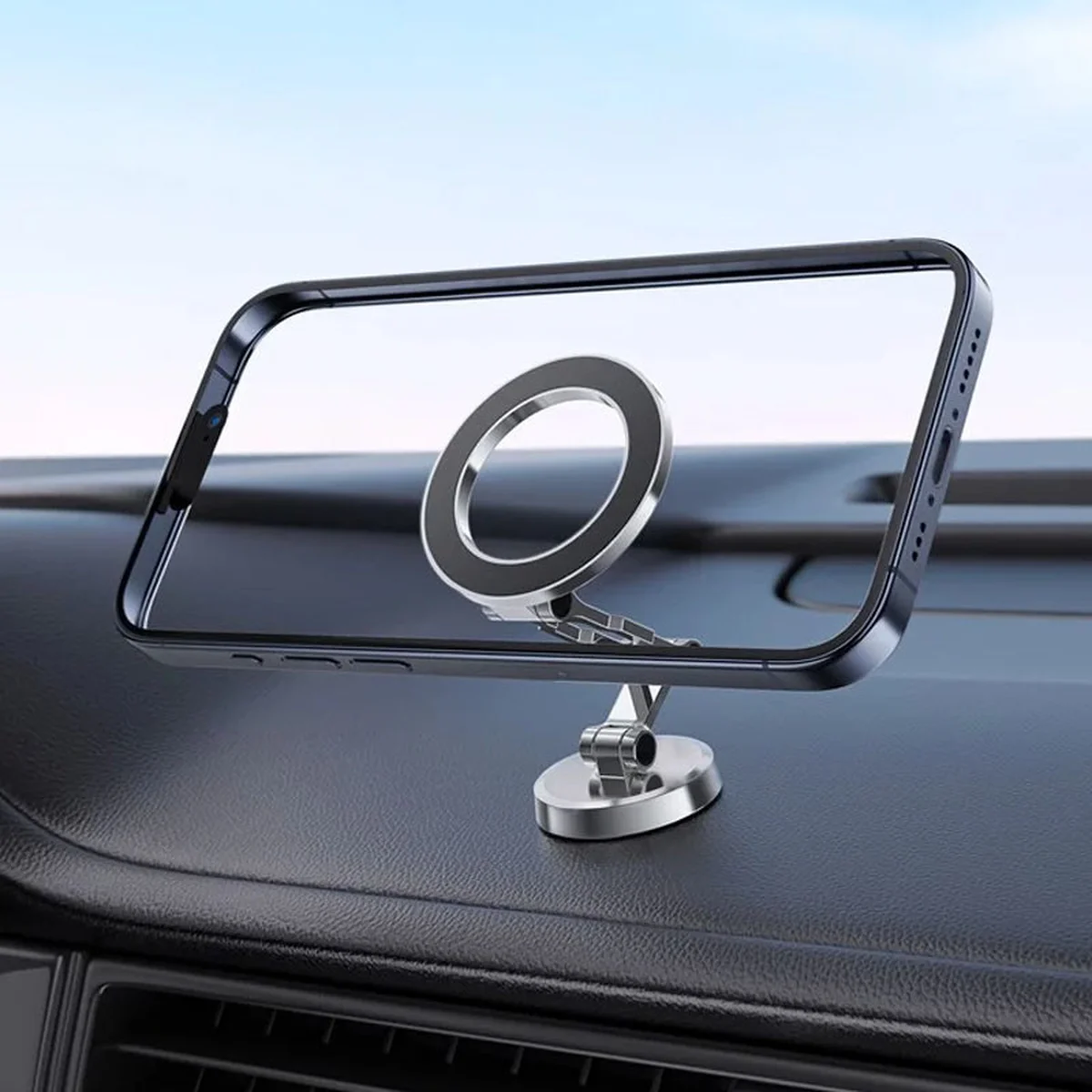 Автодержатель Acefast D20 magnetic car holder Silver