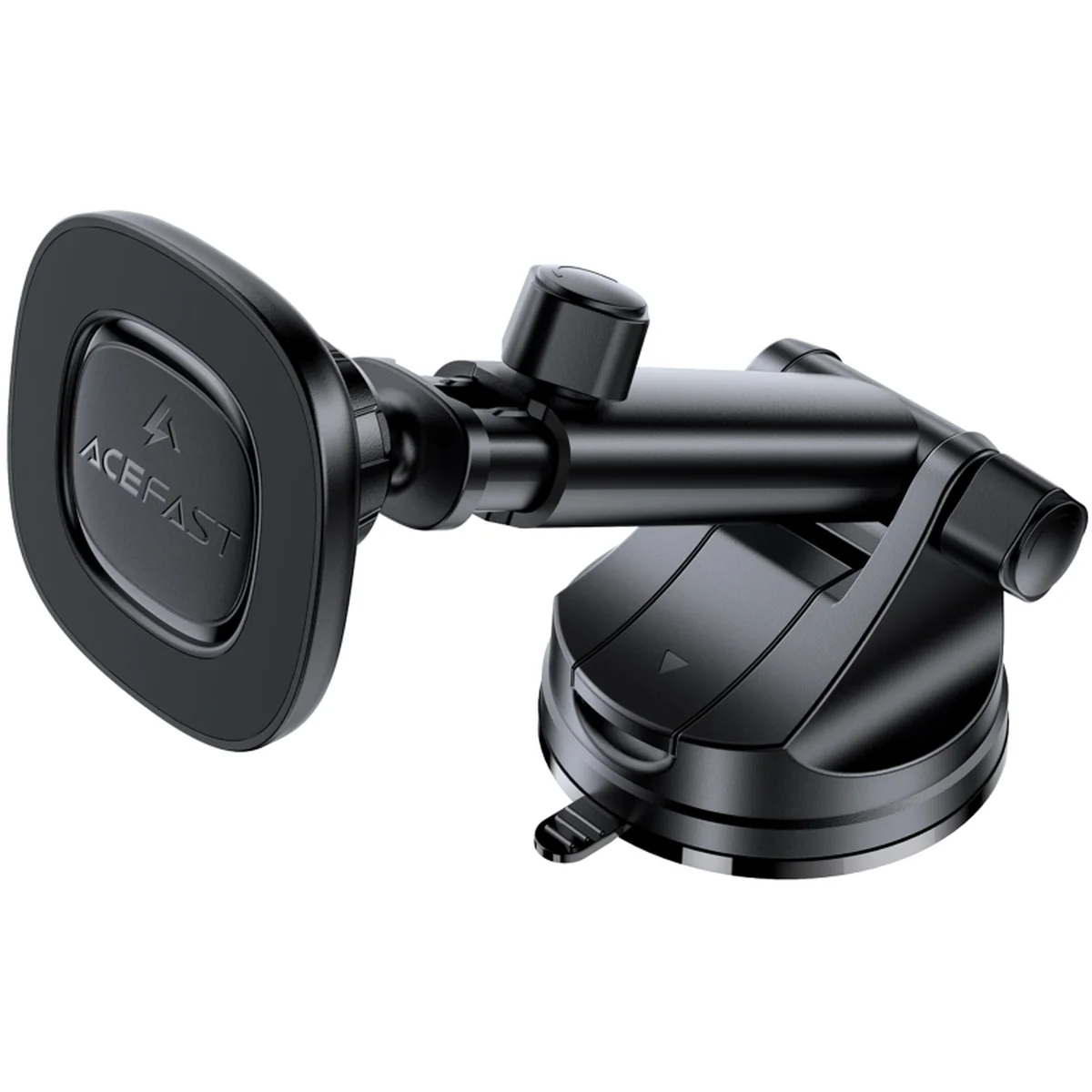 Автодержатель с БЗУ Acefast D47 Magnetic Charging 15W (center console) Black