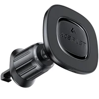 Автодержатель с БЗУ Acefast D46 QI2 Magnetic Charging 15W (air outlet) Black