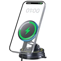 Автодержатель с БЗУ Baseus PrimeTrip VC2 Flex Pro Magnetic Wireless Charging (C0013F) Cosmic Black