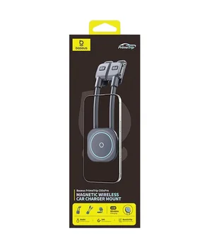 Автодержатель с БЗУ Baseus PrimeTrip C03s Pro Magnetic Wireless Charging (C0013B) Cosmic Black