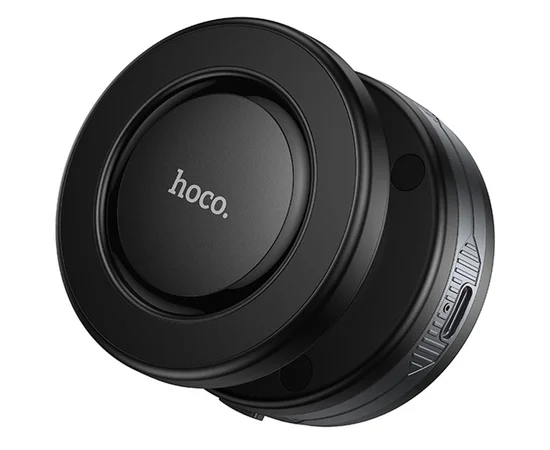 Автодержатель Hoco H87 Dragon electric suction cup magnetic (universal) Black / Metal gray