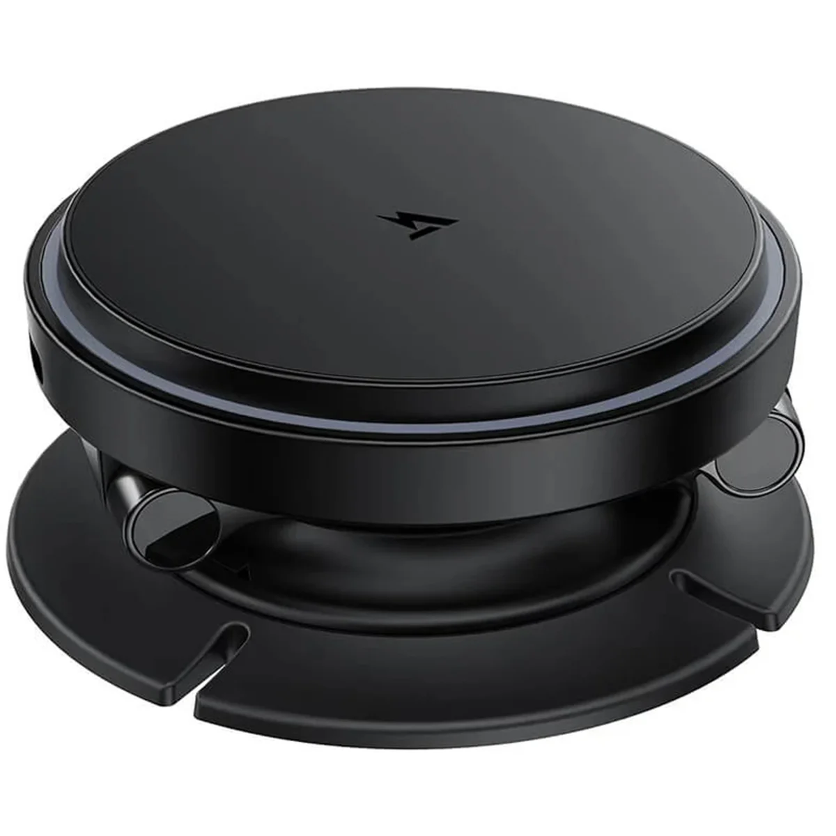 Автодержатель с БЗУ Acefast D65 Magnetic Wireless Charging 15W Black