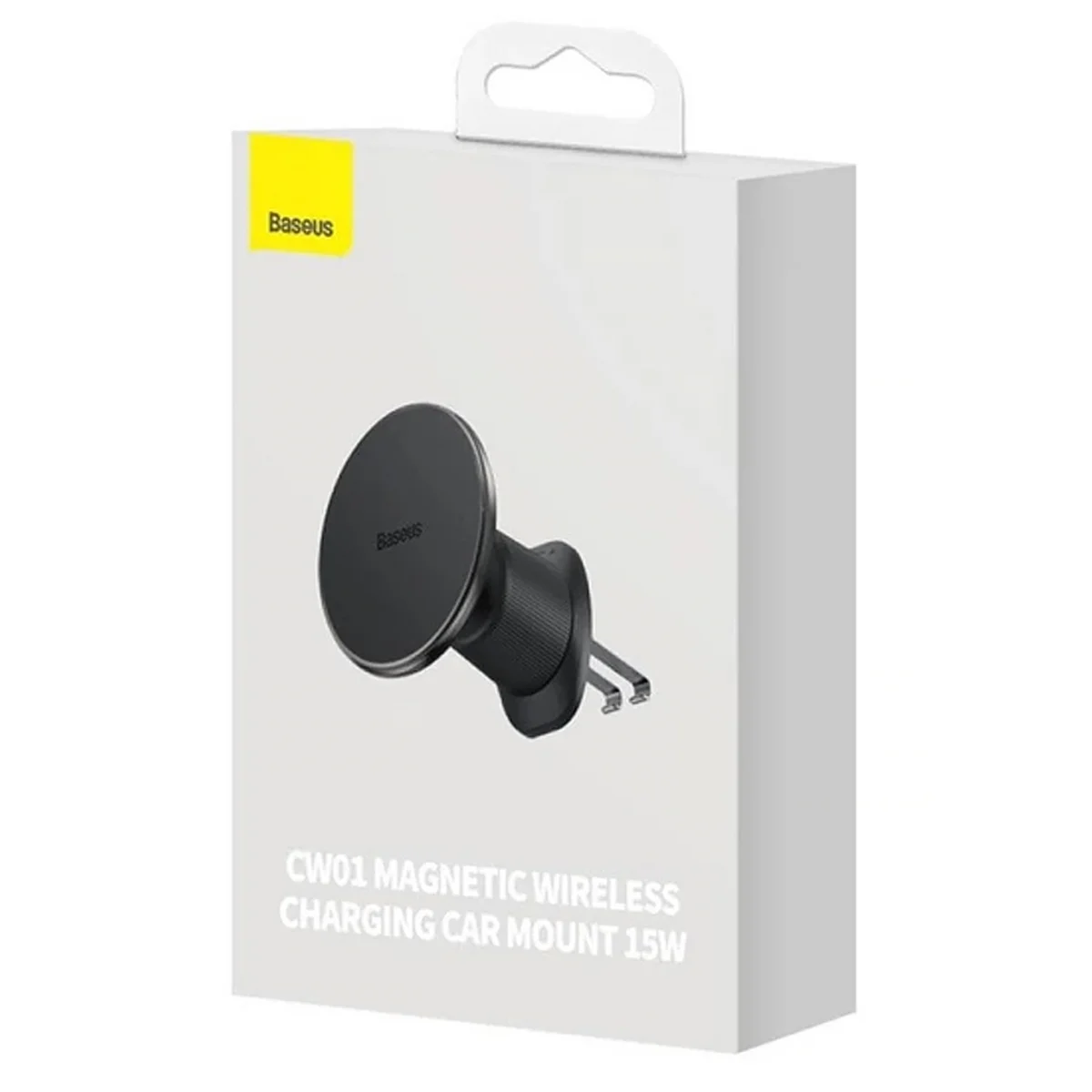Автодержатель с БЗУ Baseus CW01 Magnetic 15W (air outlet) (C40141001111) Cluster Black