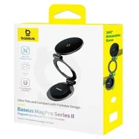 Автодержатель Baseus MagPro Series II Magnetic Stick-on (center console) (C40172900121) Cosmic Black