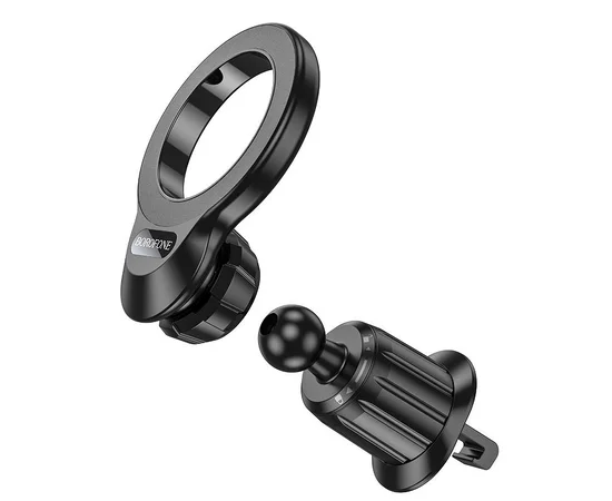 Автодержатель Borofone BH104 Path ring magnetic (air outlet) Black
