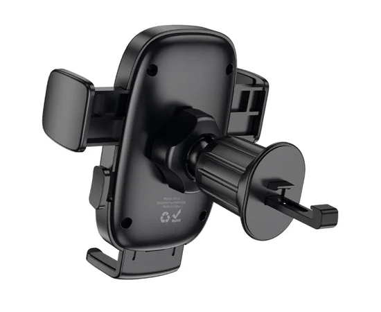 Автодержатель Borofone BH131 One-key Lock (air outlet) Black