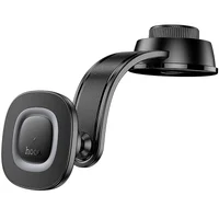Автодержатель с БЗУ Hoco HW31 Crown Magnetic Wireless Charging 15W Black / Metal gray