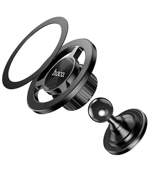 Автодержатель Hoco DCA46 Mini magnetic (center console) Black