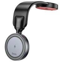 Автодержатель с БЗУ Hoco HW29 Magnetic Wireless Charging 15W Black