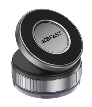 Автодержатель Acefast E27 Vacuum Suction Magnetic Gray