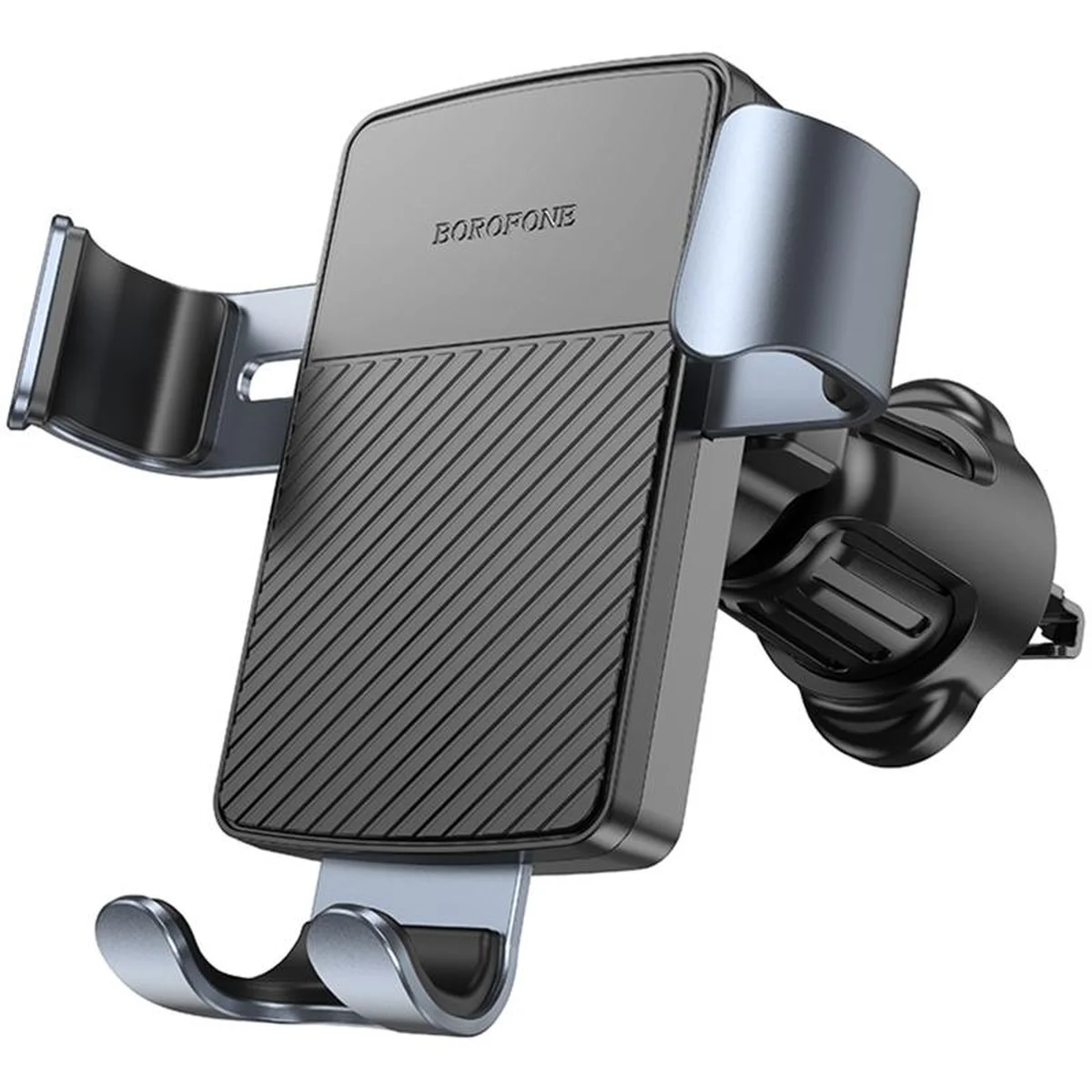 Автодержатель Borofone BH118 Refined Black / Metal gray