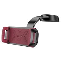 Автодержатель Hoco H68 Gamble tablet (center console) Black / Red