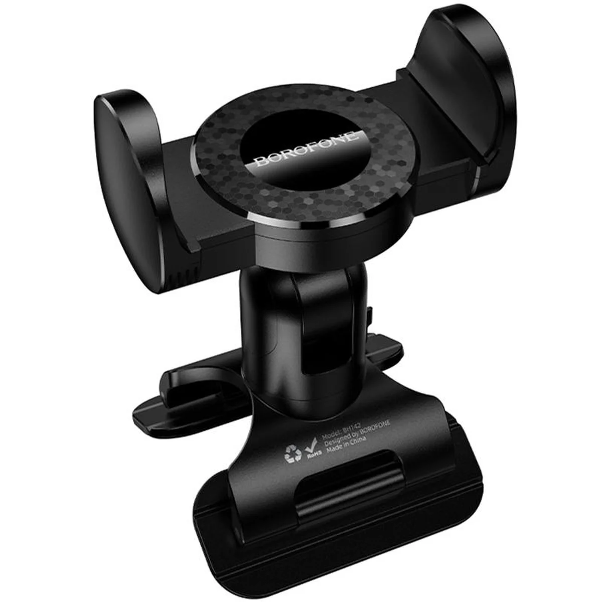 Автодержатель Borofone BH142 Support pull clip (center console) Black