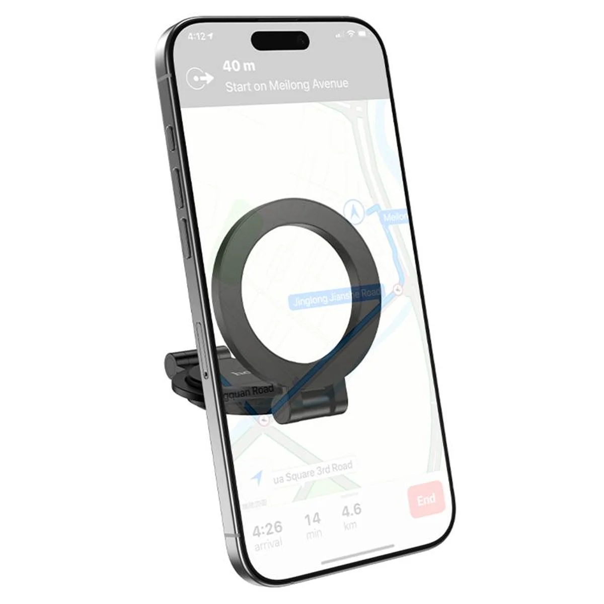 Автодержатель Hoco H98 Rider (center console) Black