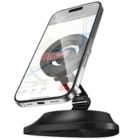 Автоутримувач Hoco H90 Tower magnetic (dashboard) Black / Red
