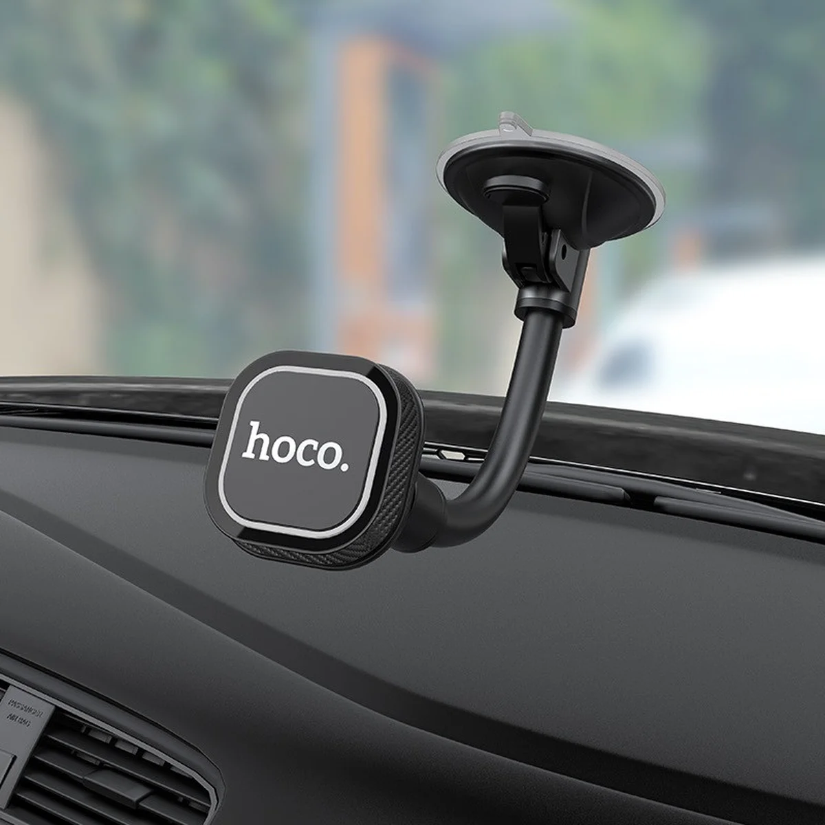 Автотримач Hoco CA55 магнітний Чорно-сірий