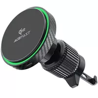 Автотримач із БЗУ Acefast D33 Qi2 Magnetic Wireless Charging 15W Black