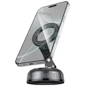 Автодержатель Hoco H92 High vacuum suction cup magnetic (universal) Black / Metal gray