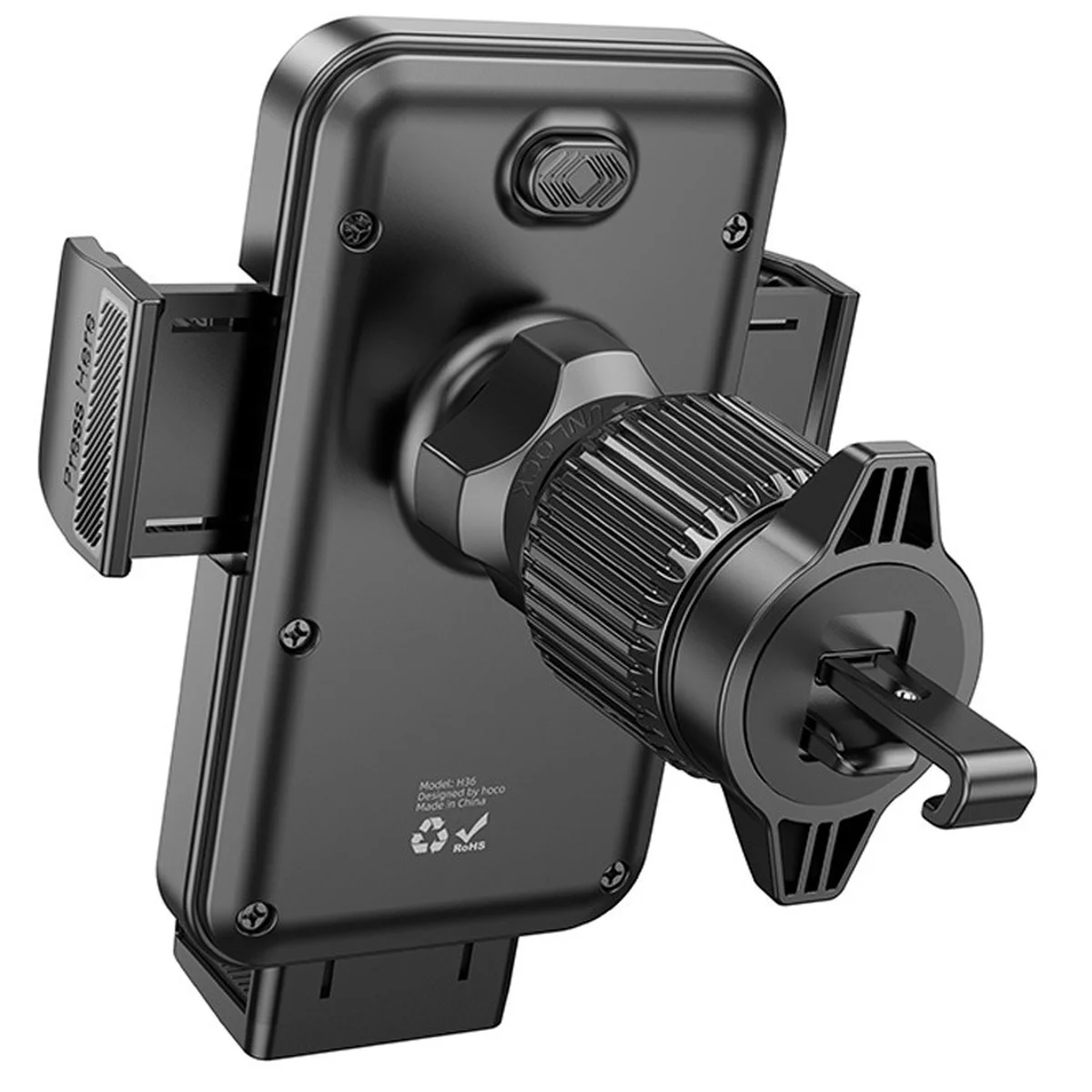 Автоутримувач Hoco H36 Cheeatag (air outlet) Black