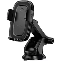 Автодержатель с БЗУ Borofone BH223 Follower 15W (center console) Black