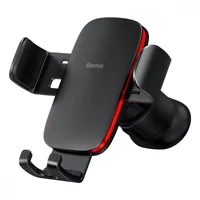 Автодержатель Baseus Metal Age 2 Gravity Car Mount (Air Outlet Version) (SUJS00001) Black